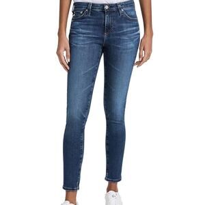 AG Jeans Knit Luxe Denim The Legging Super Skinny Ankle Low Rise Womens 28R